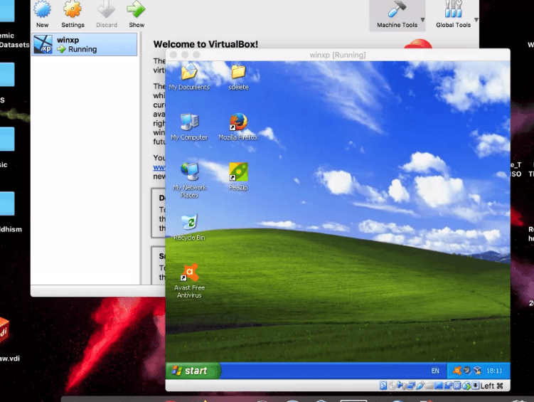 activate windows xp virtualbox